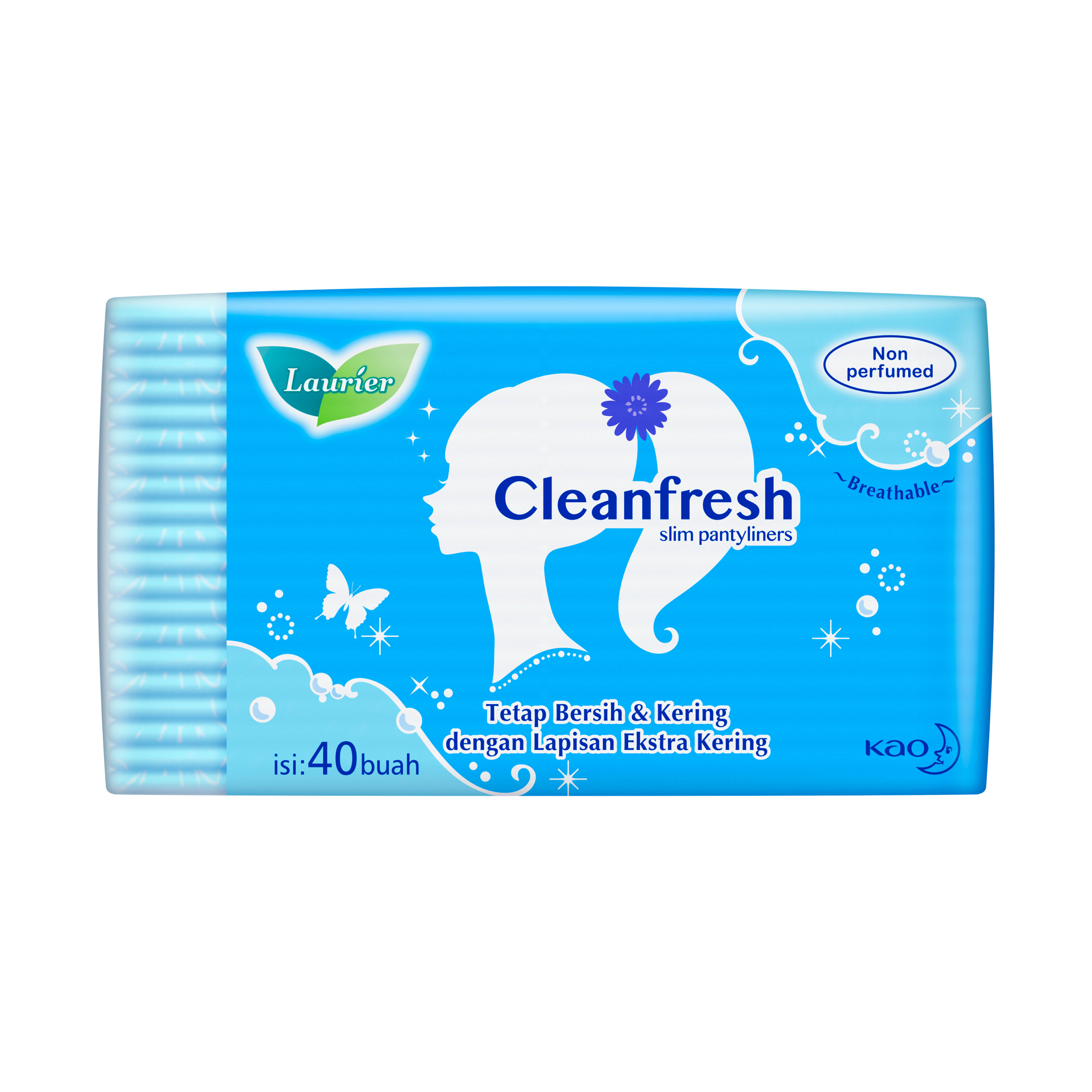 Kao Indonesia Katalog Produk Laurier Pantyliner Cleanfresh Non