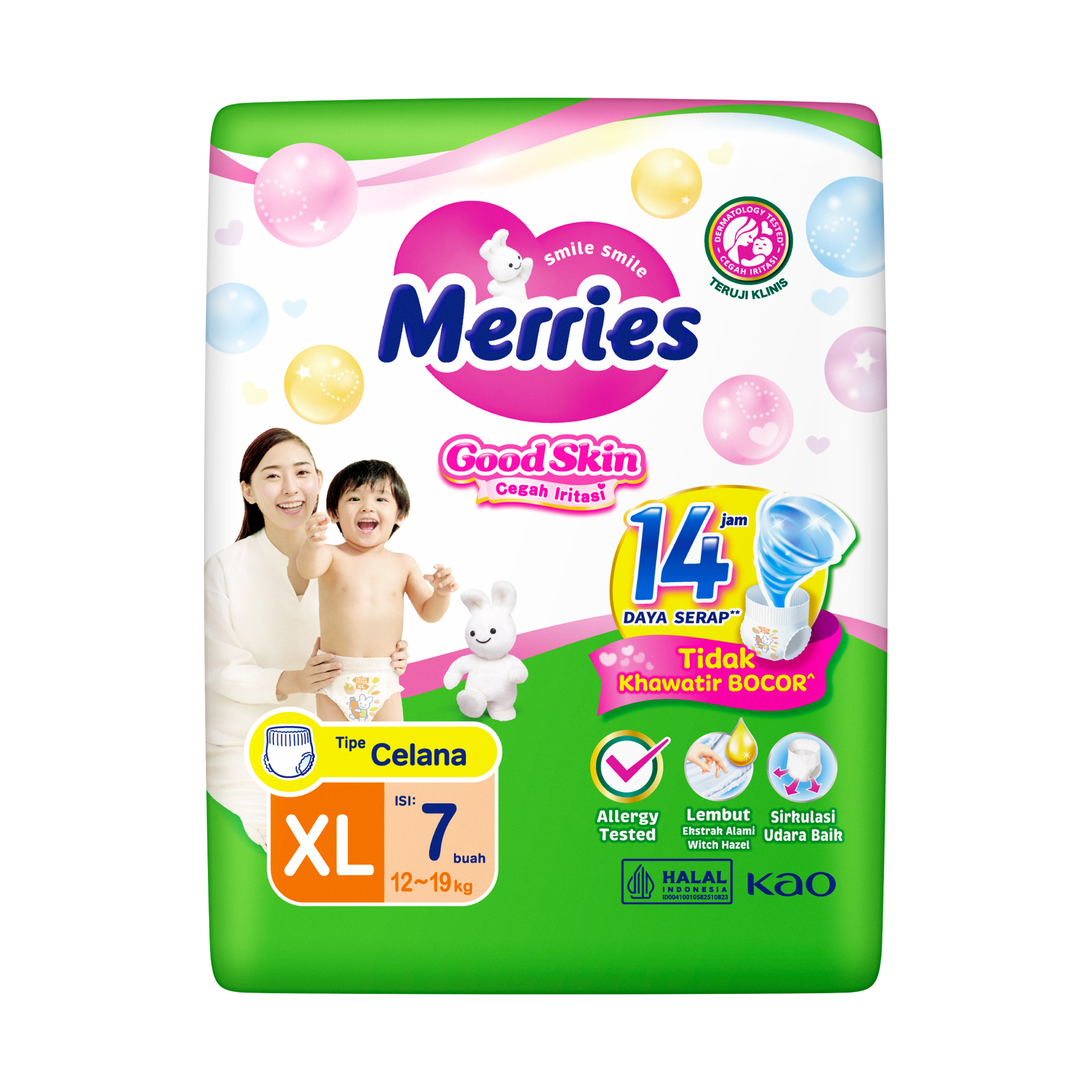 Merries pampers sale xl
