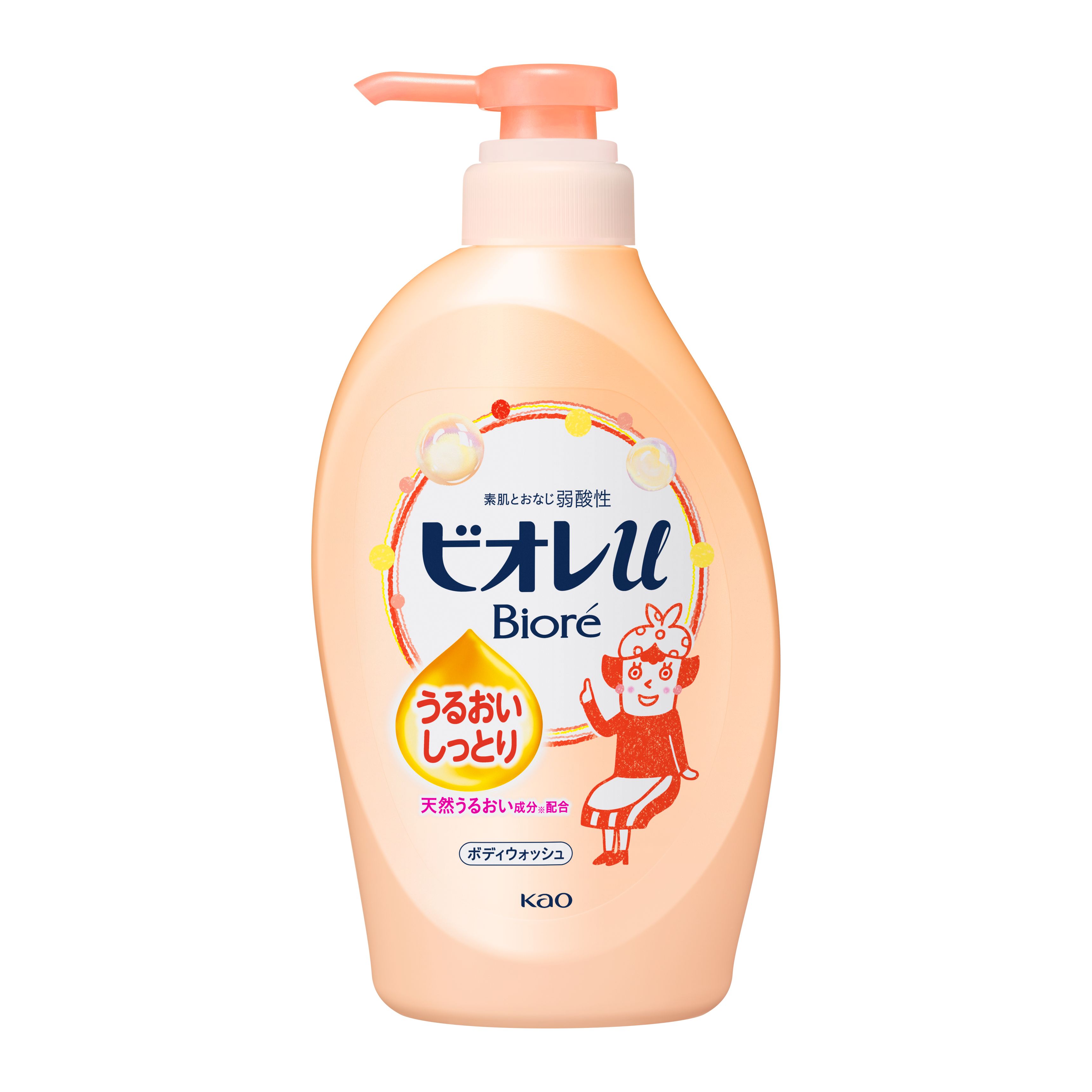 花王｜製品カタログ｜ビオレｕ うるおいしっとり ポンプ ４８０ｍｌ
