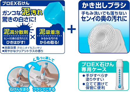 花王｜製品カタログ｜アタック プロEX石けん ［ケース付き］