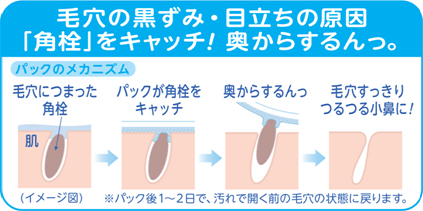 花王 製品カタログ ビオレ 毛穴すっきりパック 鼻用 気になる部分用 花王 製品カタログ ビオレ 毛穴すっきりパック 鼻用 気になる部分用