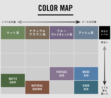 花王 製品カタログ リーゼ フォーメン ナチュラルカラークリエイター モードアッシュ
