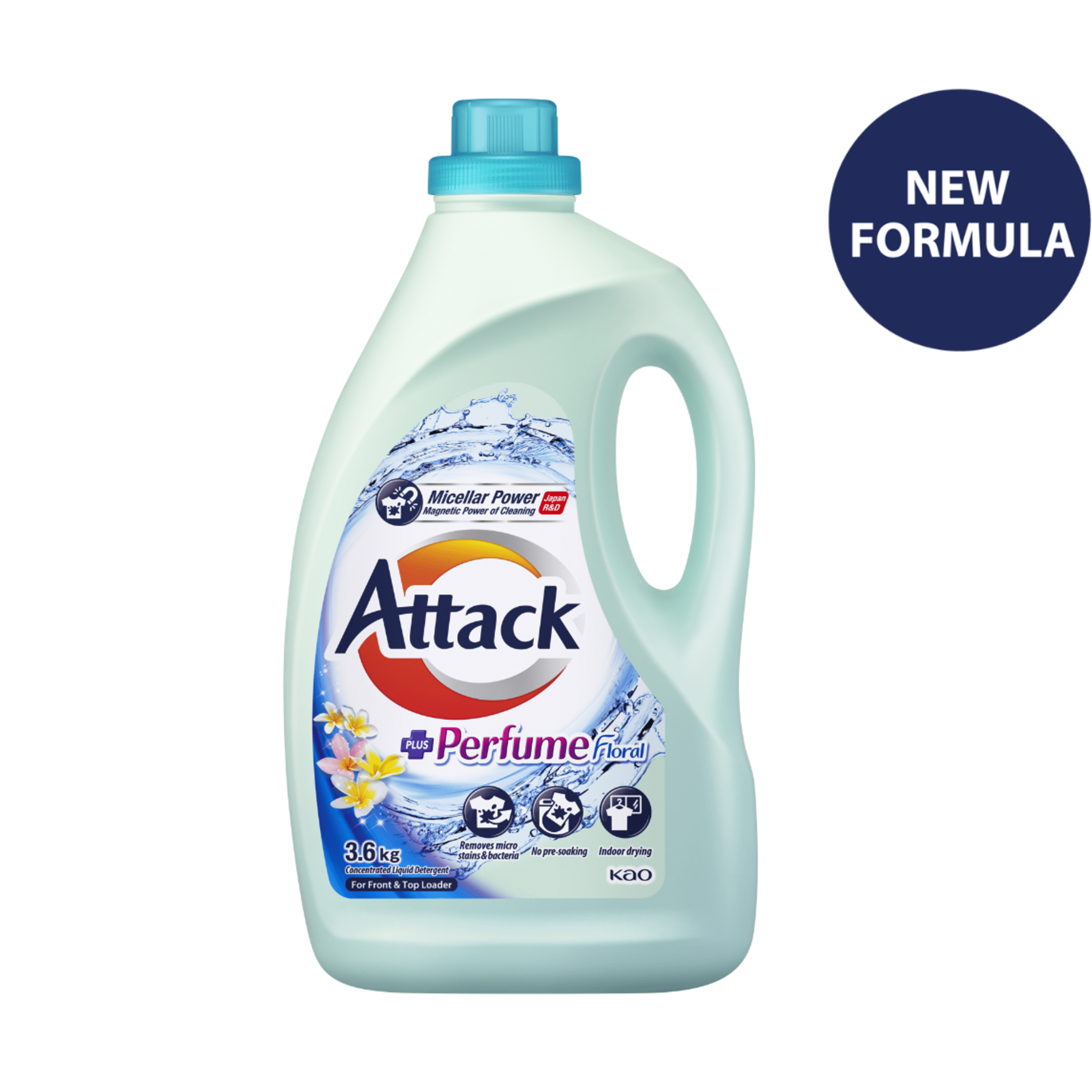 Kao Malaysia Product Catalogue Attack Liquid Detergent Perfume