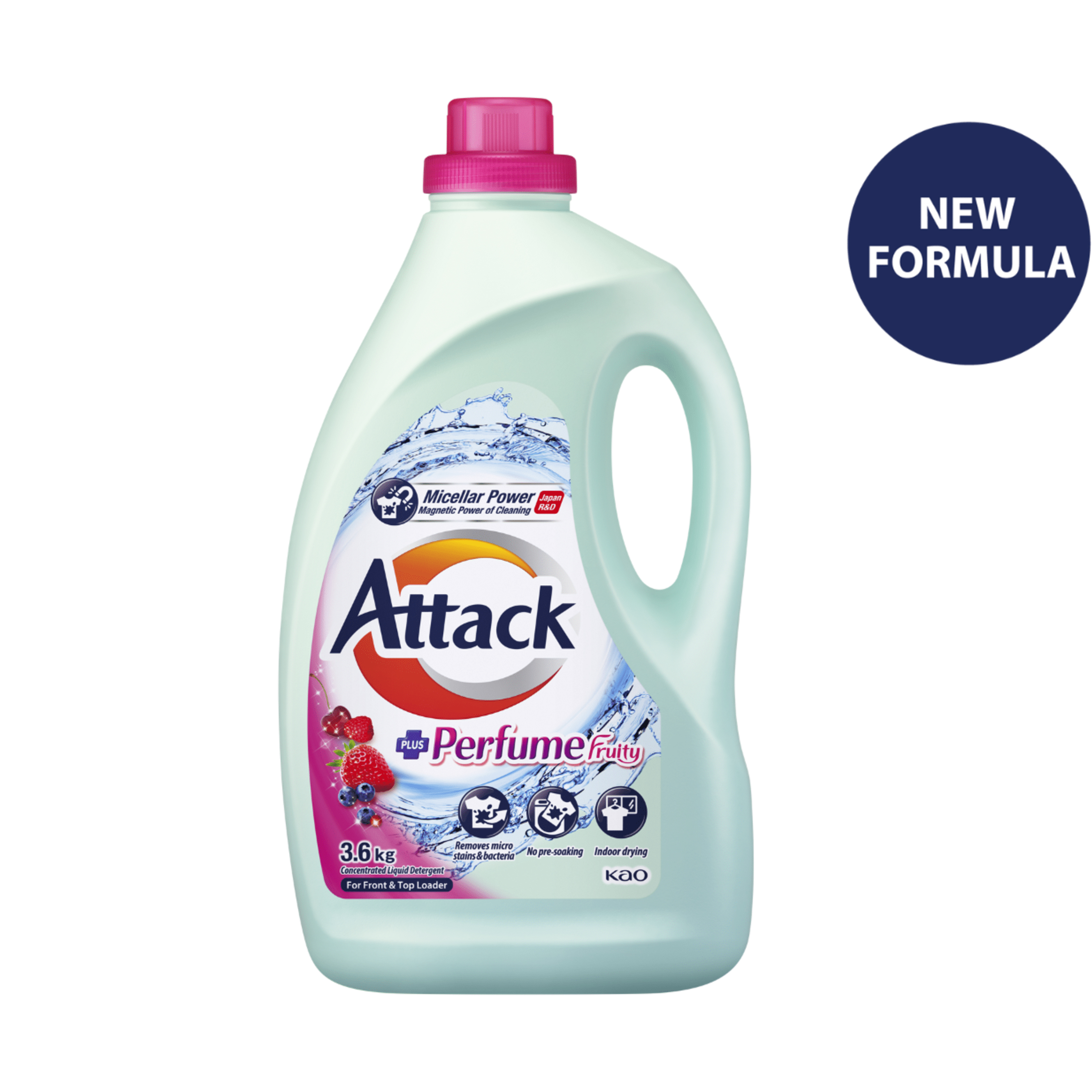 Kao Malaysia Product Catalogue Attack Liquid Detergent Perfume