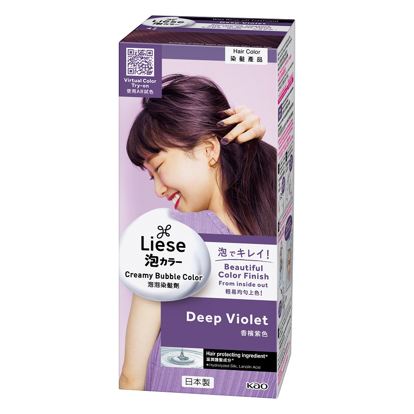 Kao Singapore | Product Catalog | Liese Creamy Bubble Color Deep Violet Kao Singapore | Product Catalog | Liese Creamy Bubble Color Deep Violet